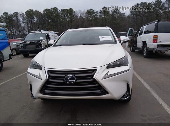 JTJBJRBZXH2072441 2017 LEXUS NX 300H Белый Вид щитка приборов