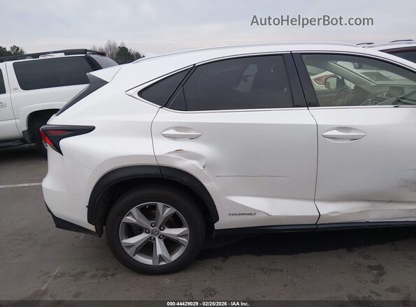 JTJBJRBZXH2072441 2017 LEXUS NX 300H Белый 