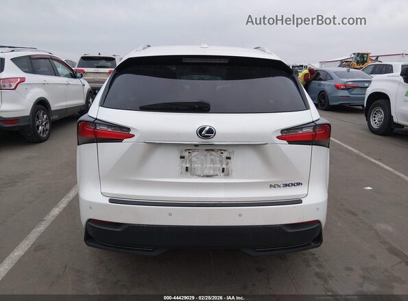 JTJBJRBZXH2072441 2017 LEXUS NX 300H Белый 