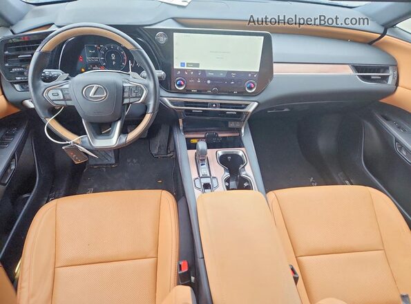 JTJCHMAA7P2009858 2023 LEXUS RX Серебряный Вид панели приборов