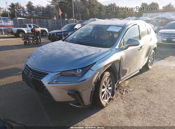JTJDARDZ4L2231467 2020 LEXUS NX 300 Silver წინა მარცხენა ხედი სამი მეოთხედიდან