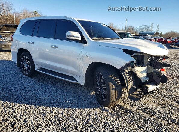 JTJDY7AX0L4317530 2020 LEXUS LX Белый Передняя правая четверть