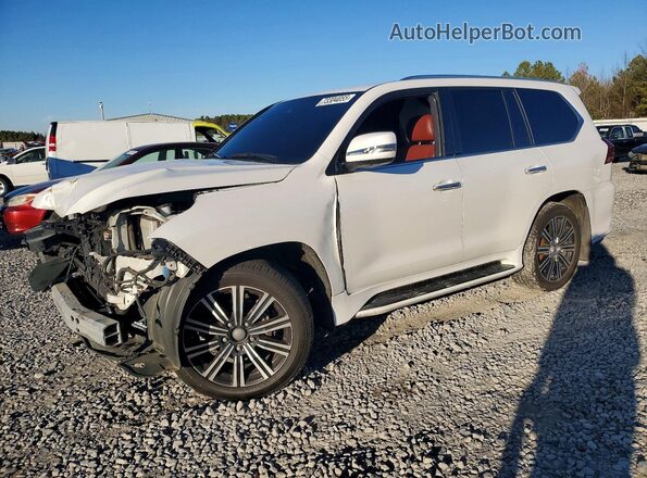 JTJDY7AX0L4317530 2020 LEXUS LX Белый Передняя левая четверть