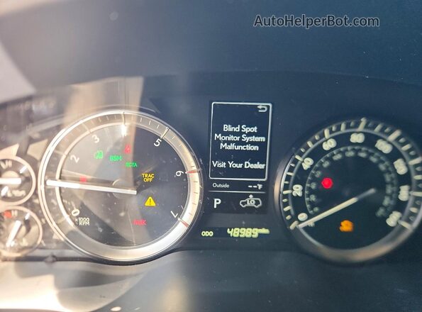 JTJDY7AX3M4336624 2021 LEXUS LX Белый Вид щитка приборов