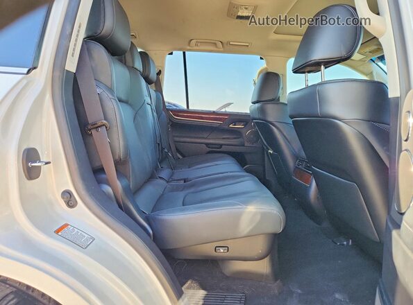 JTJDY7AX3M4336624 2021 LEXUS LX Белый Вид задней части салона