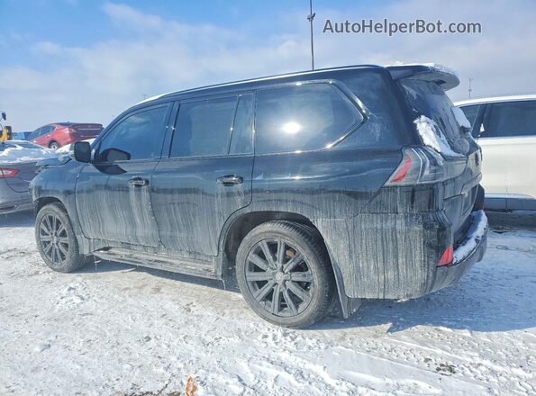 JTJDY7AX3M4341211 2021 LEXUS LX Черный Задняя левая четверть
