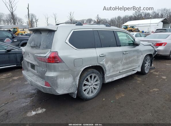 JTJDY7AX6L4316351 2020 LEXUS LX 570 Silver Trasero derecho