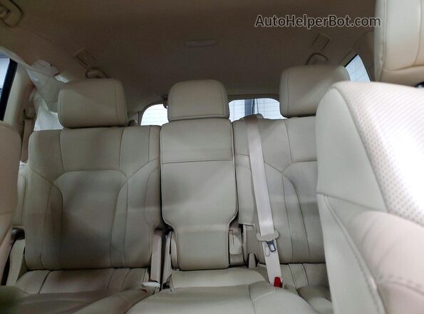JTJDY7AX9L4325299 2020 LEXUS LX White Rear seats view