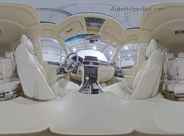 JTJDY7AX9L4325299 2020 LEXUS LX White 360 interior view