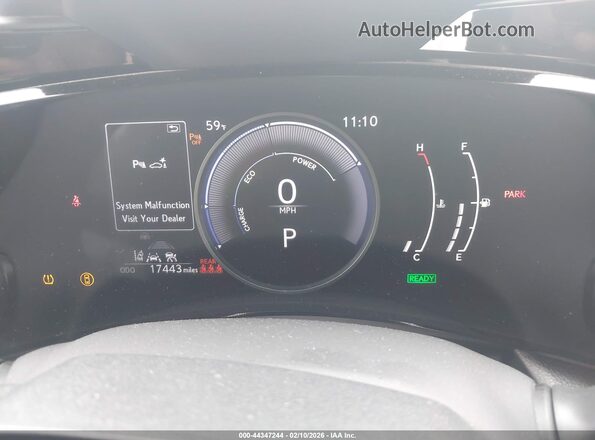 JTJGKCEZ0P2015191 2023 LEXUS NX 350H Белый Вид задних сидений