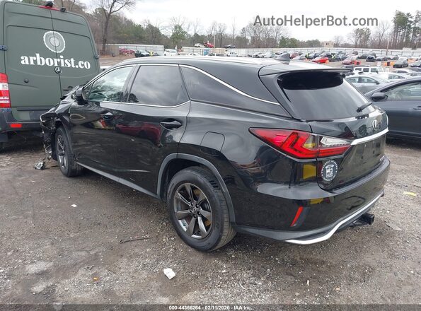 JTJGZKCA8K2011417 2019 LEXUS RX 350L Черный Задняя левая четверть