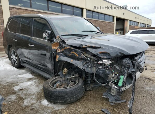 JTJHY7AX0K4285677 2019 LEXUS LX Черный 