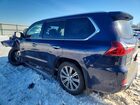 2016 Lexus Lx 570 Blue vin: JTJHY7AX2G4187693