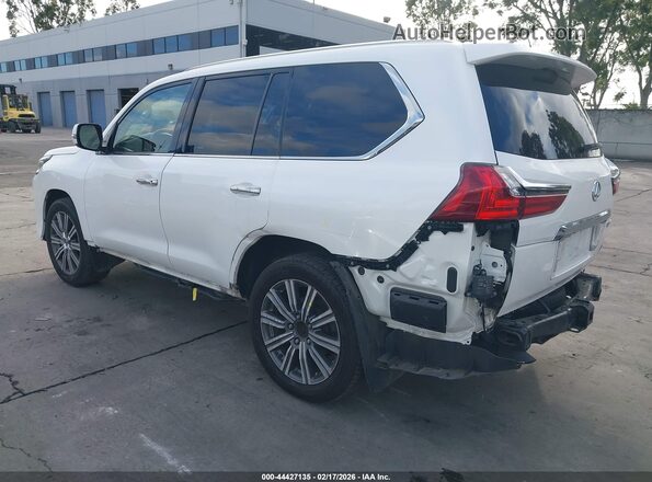 JTJHY7AX2G4215427 2016 LEXUS LX 570 Белый Задняя левая четверть