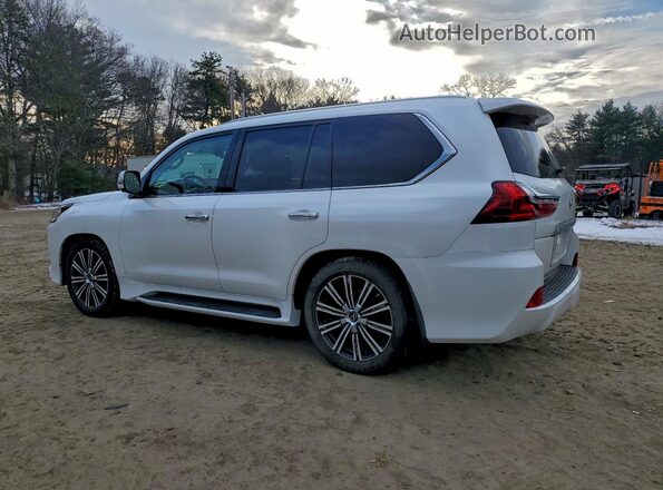 JTJHY7AX3J4265986 2018 LEXUS LX Белый Задняя левая четверть