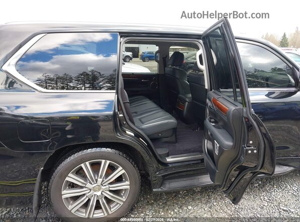 JTJHY7AX4G4216515 2016 LEXUS LX 570 Black Widok naklejki z numerem VIN