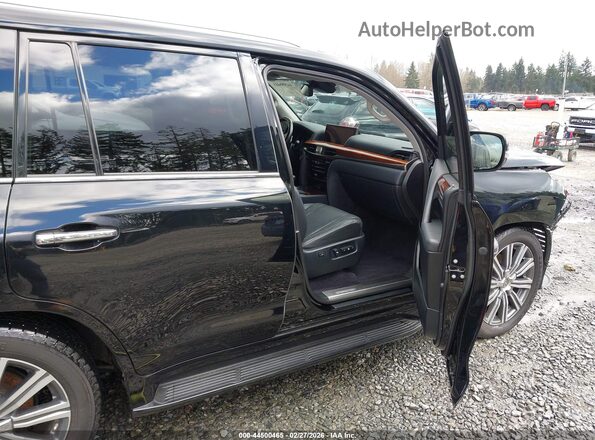 JTJHY7AX4G4216515 2016 LEXUS LX 570 Black Widok wnętrza z przodu