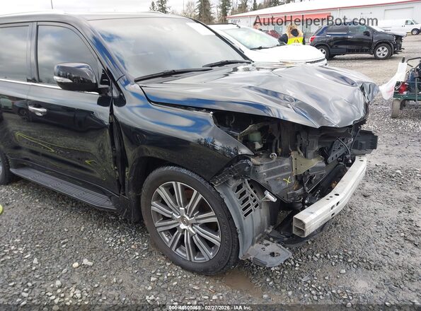 JTJHY7AX4G4216515 2016 LEXUS LX 570 Black Widok z przodu