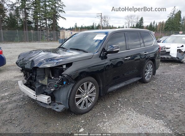 JTJHY7AX4G4216515 2016 LEXUS LX 570 Black Przód lewy
