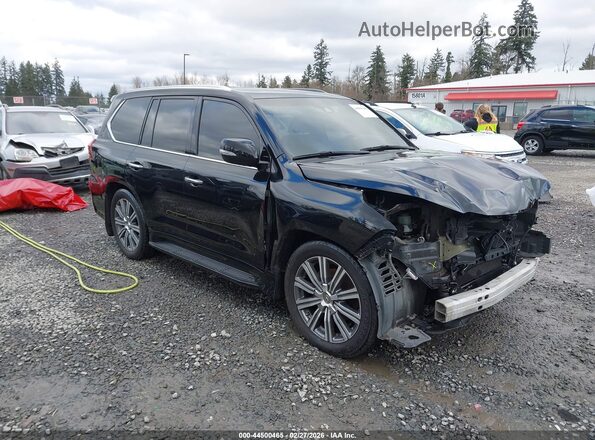 JTJHY7AX4G4216515 2016 LEXUS LX 570 Black Przód prawy