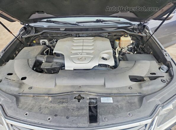 JTJHY7AX4J4264197 2018 LEXUS LX Gray Вид підкапотного простору