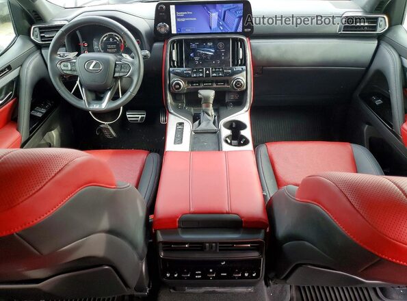 JTJMB7CX5R4065541 2024 LEXUS LX Белый Вид панели приборов
