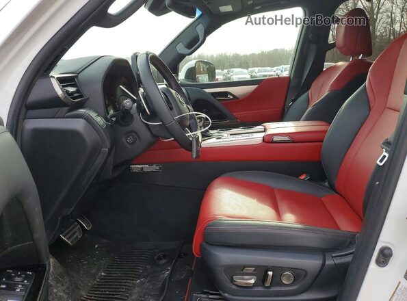 JTJMB7CX5R4065541 2024 LEXUS LX Белый Вид салона спереди