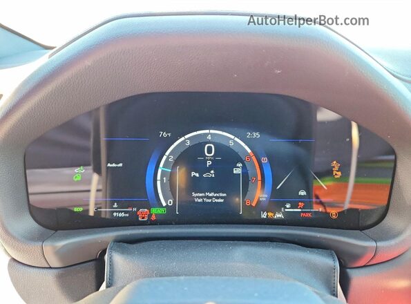 JTJMD7CX2S4006883 2025 LEXUS LX White Instrument cluster view