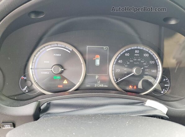 JTJSJRDZ4M5011592 2021 LEXUS NX Белый Вид щитка приборов