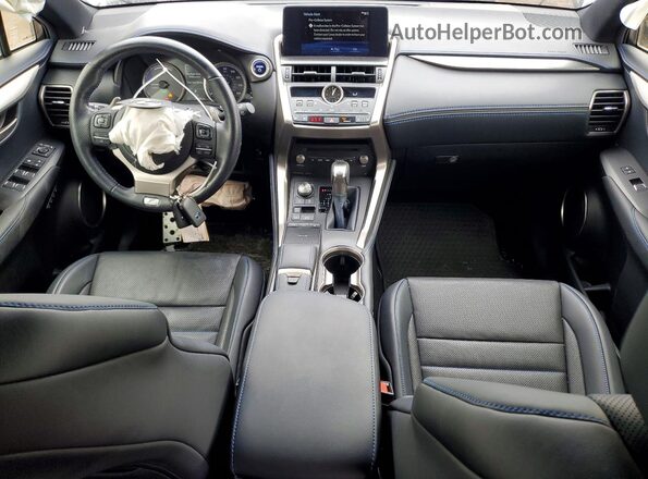JTJSJRDZ4M5011592 2021 LEXUS NX Белый Вид панели приборов