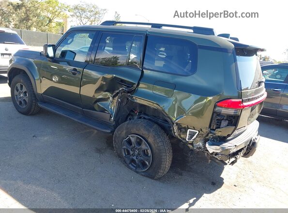 JTJTBCDX4S5037927 2025 LEXUS GX 550 Зеленый Задняя левая четверть