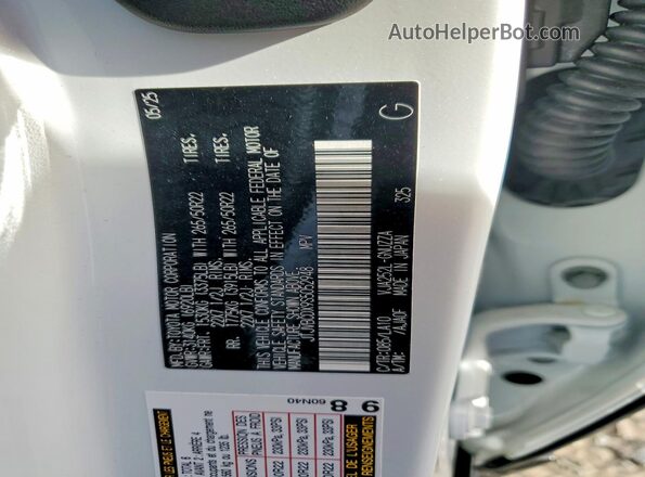 JTJVBCDX9S5052948 2025 LEXUS GX White Панорамний вид салону 360°