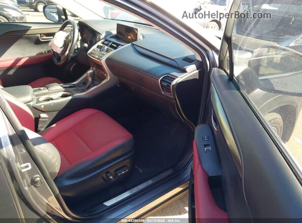 JTJYARBZ1J2089788 2018 LEXUS NX 300 Серый Вид салона спереди