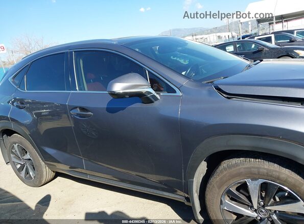 JTJYARBZ1J2089788 2018 LEXUS NX 300 Серый Вид задней части салона