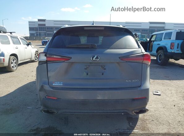JTJYARBZ1J2095252 2018 LEXUS NX 300 Серый 