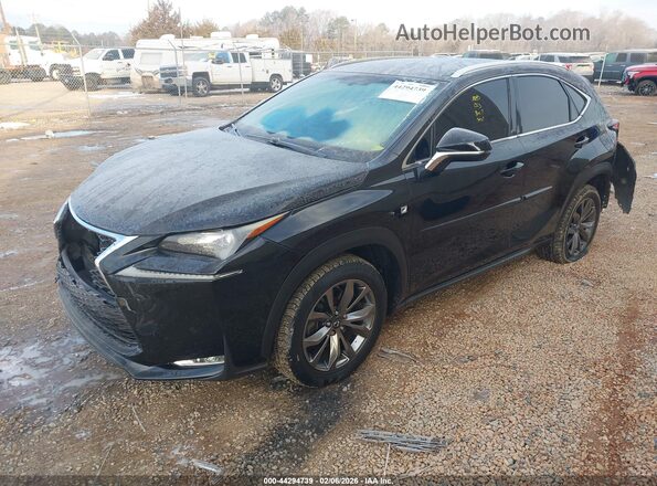 JTJYARBZ2G2043847 2016 LEXUS NX 200T Черный Передняя левая четверть