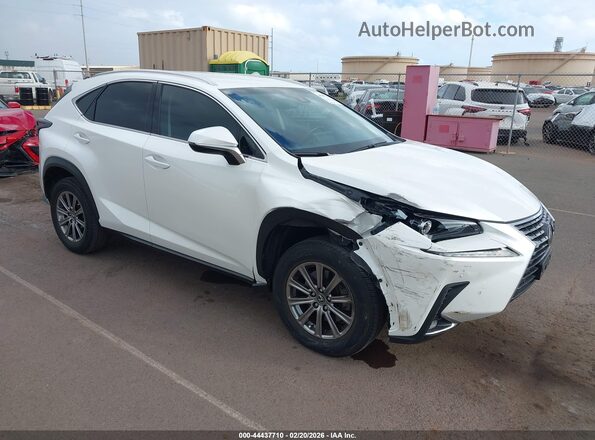 JTJYARBZ4J2096217 2018 LEXUS NX 300 Белый Передняя правая четверть