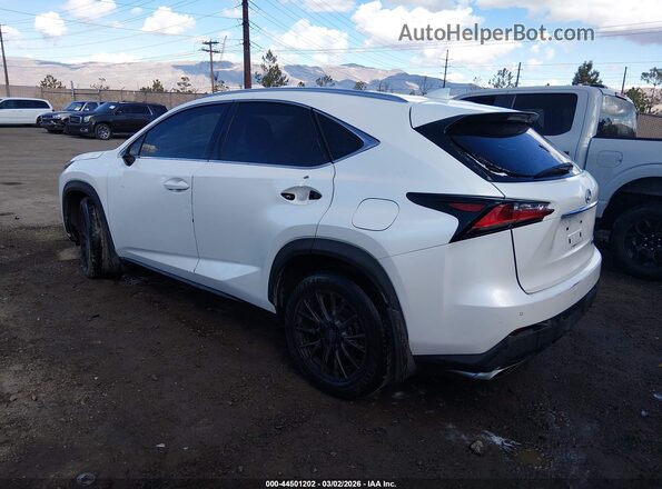 JTJYARBZ8H2065384 2017 LEXUS NX Белый Задняя левая четверть
