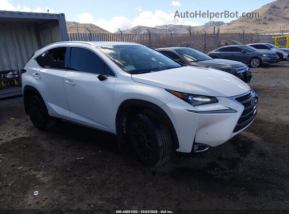 JTJYARBZ8H2065384 2017 LEXUS NX Белый Передняя правая четверть