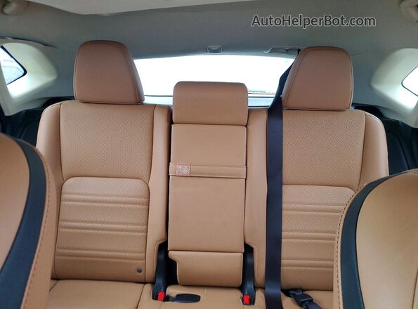 JTJYARBZ9G2024910 2016 LEXUS NX Черный Вид задних сидений