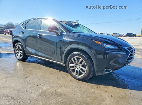 JTJYARBZ9G2024910 2016 LEXUS NX Черный Передняя правая четверть