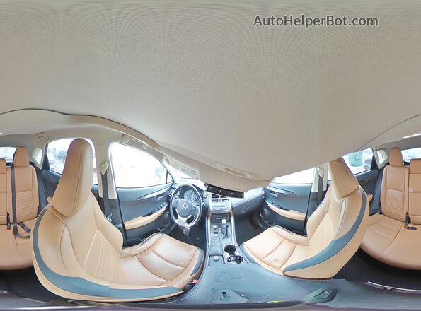 JTJYARBZ9G2024910 2016 LEXUS NX Черный Панорамный вид салона 360°