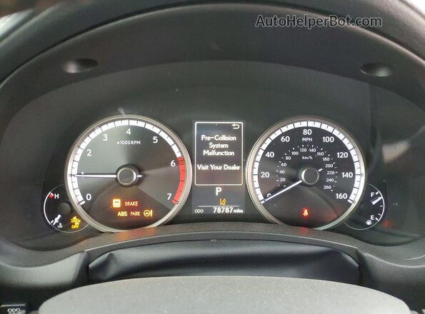 JTJYARBZXJ2093368 2018 LEXUS NX Белый Вид щитка приборов