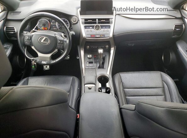 JTJYARBZXJ2093368 2018 LEXUS NX Белый Вид панели приборов