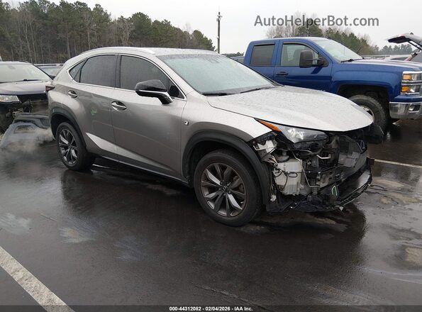 JTJYARBZXJ2093547 2018 LEXUS NX 300 Серебряный Передняя правая четверть