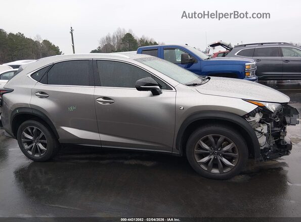 JTJYARBZXJ2093547 2018 LEXUS NX 300 Серебряный Панорамный вид салона 360°