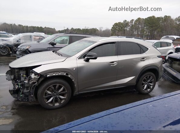 JTJYARBZXJ2093547 2018 LEXUS NX 300 Серебряный 