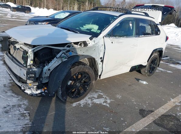 JTM16RFV5PD540781 2023 TOYOTA RAV4 HYBRID Белый Передняя левая четверть
