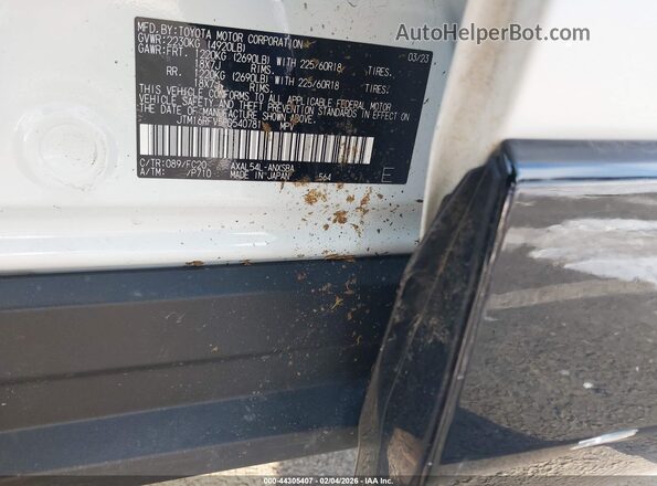 JTM16RFV5PD540781 2023 TOYOTA RAV4 HYBRID Белый Вид подкапотного пространства