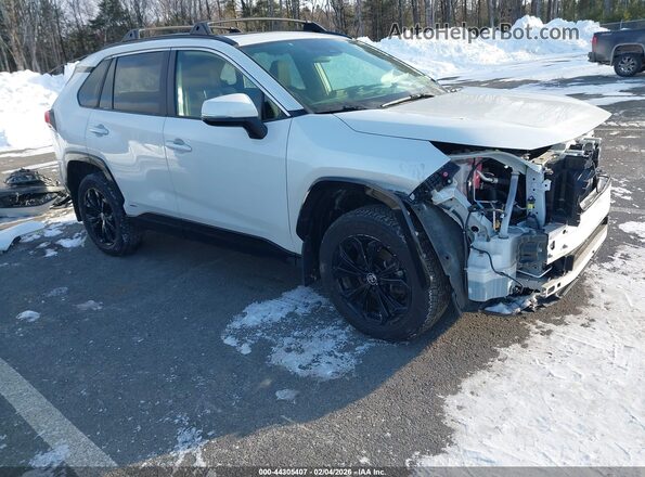 JTM16RFV5PD540781 2023 TOYOTA RAV4 HYBRID Белый Передняя правая четверть
